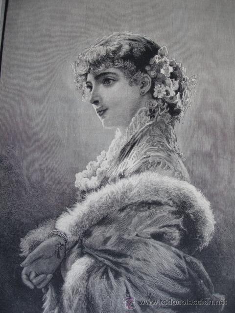 Arte: UNA ABONADA DE LA OPERA,E,TOFANO - Foto 1