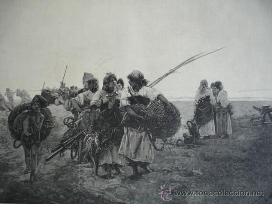 Arte: DE VUELTA DE LA PESCA DE NAPOLES,RAFAEL SENET