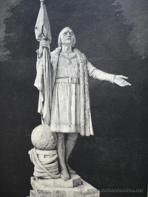 Arte: CRISTOBAL COLON,JERONIMO SU&Ntilde;OL.MADRID - Foto 1