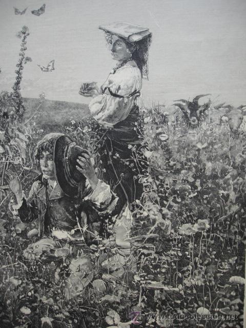 Arte: CAZANDO MARIPOSAS,PINAZO - Foto 1