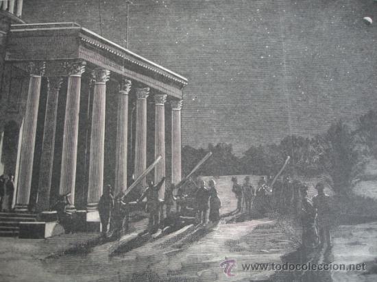 Art: MADRID,OBSERVATORIO ASTRONOMICO,ECLIPSE