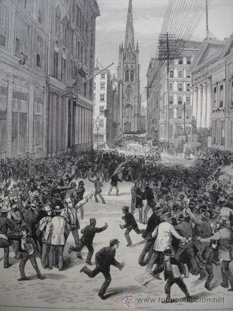 Arte: WALL STREET,PANICO FINANCIERO - Foto 1