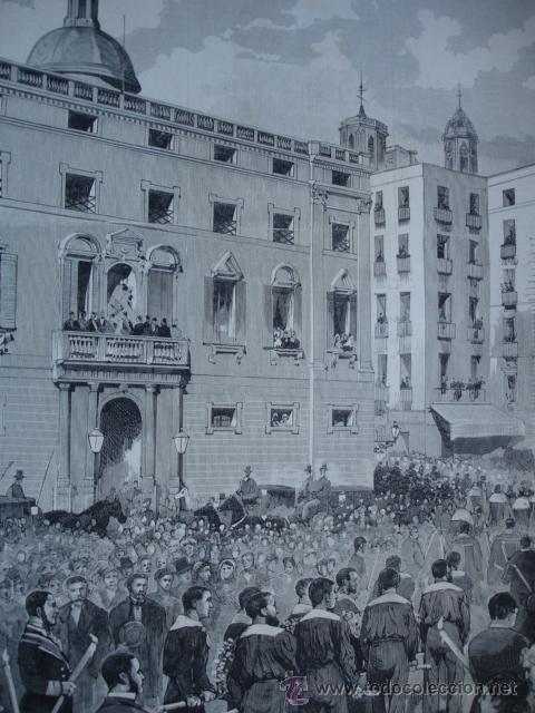 Arte: BARCELONA,FUNERAL,MARQUES DE COMILLAS - Foto 1