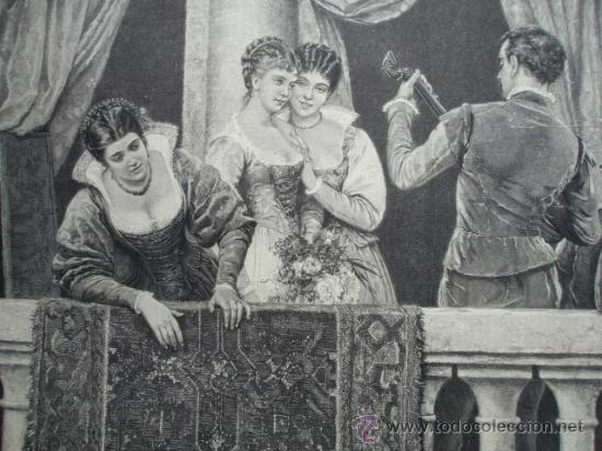 Arte: EN EL BALCON,EUGENIO BLAAS