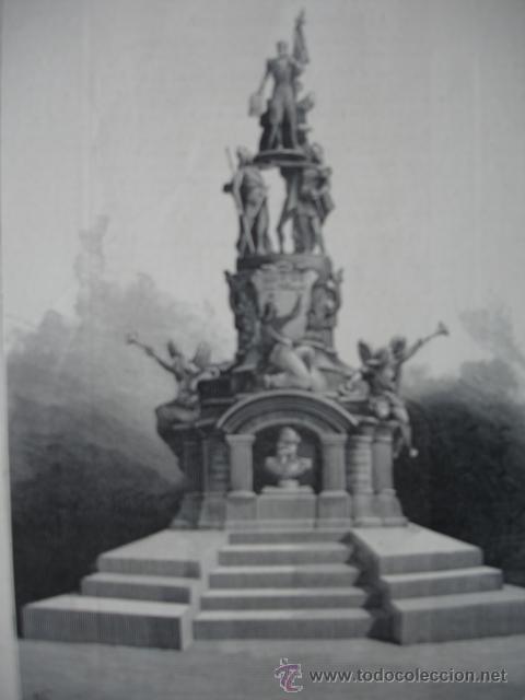Arte: VENEZUELA,MONUMENTO A BOLIVAR