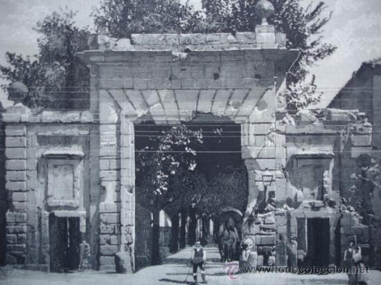 Arte: ZARAGOZA,PUERTA DEL CARMEN - Foto 1