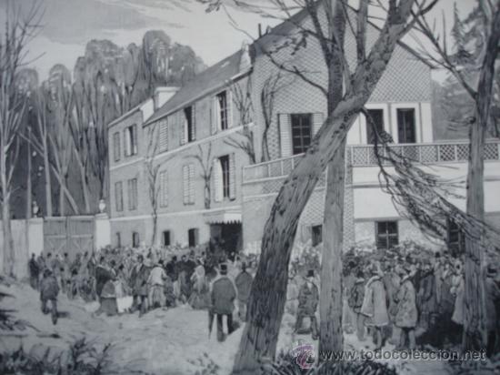 Arte: VILLE D&acute;AURAY,FALLECIMIENTO GAMBETTA