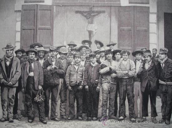 Arte: CADIZ,CARCEL,LA MANO NEGRA - Foto 1