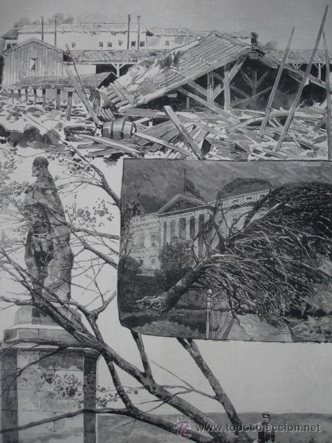 Kunst: MADRID ,DESTROZOS HURACAN