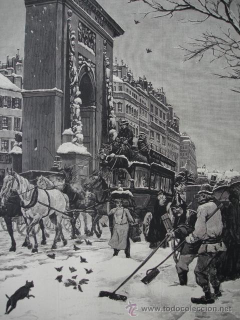 Kunst: PARIS,PORTE SAINT DENIS,OBIOLS DELGADO