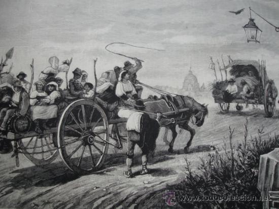 Kunst: ITALIA,HUYENDO DE LA MALARIA