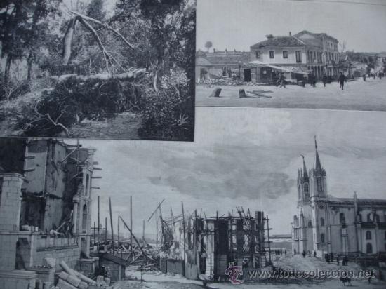Kunst: MADRID,HURACAN,DESTROZOS,LOS JERONIMOS