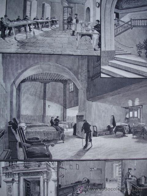 Arte: MADRID,CUARTEL DE LOS INVALIDOS,CASA DE LA CRUZADA - Foto 1