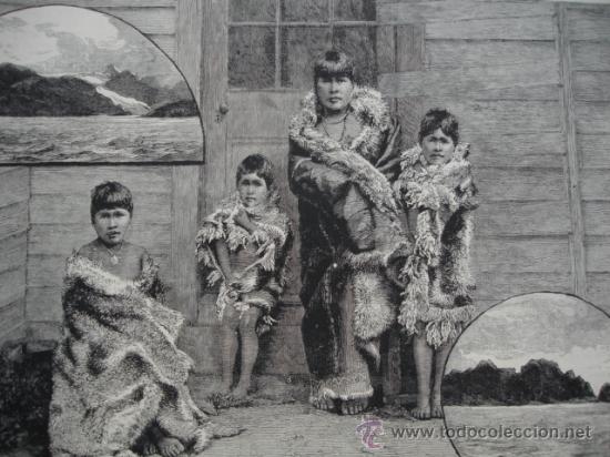 Kunst: ESTRECHO MAGALLANES,TIERRA FUEGO