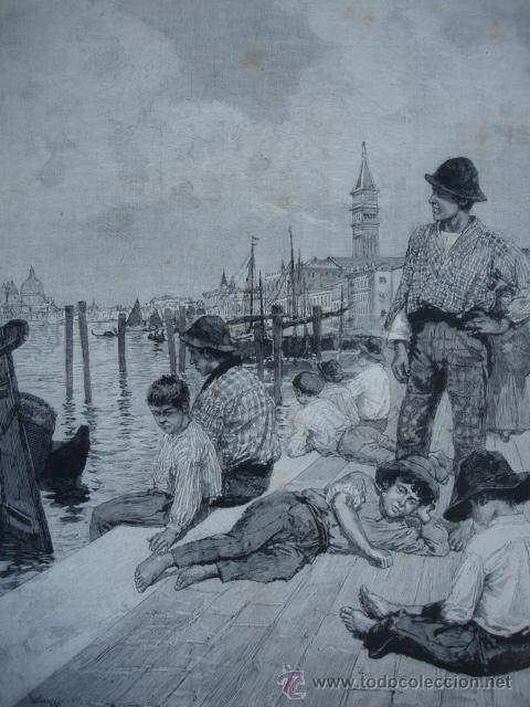 Art: EN EL MUELLE,DEGLI SCHIAVONI,ADRIEN MARIE