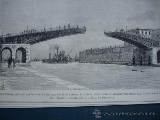 Arte: TARENTO.PUENTE GIRATORIO - Foto 1