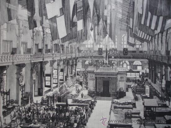 Arte: BARCELONA,PALCIO DE INDUSTRIA,EXPOSICION UNIVERSAL