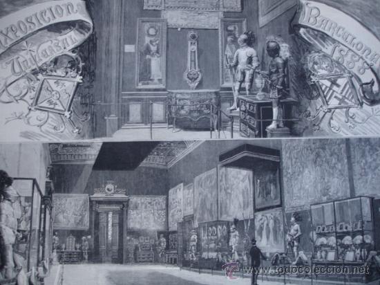 Arte: EXPOSICION BARCELONA,REAL CASA
