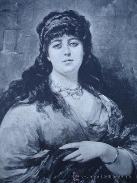 Arte: LA REINA DE LOS GITANOS,R.SICHEL - Foto 1