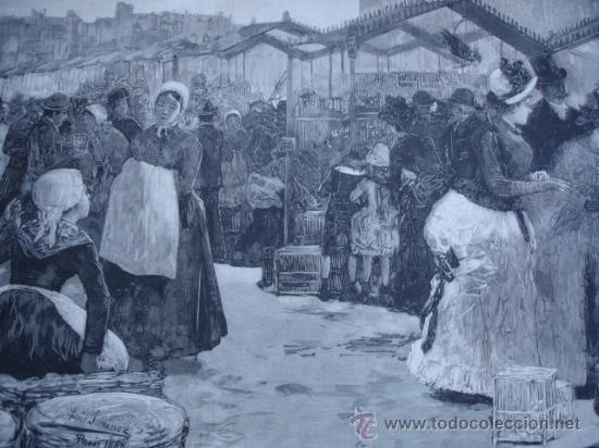 Arte: PARIS,MERCADO DE LOS PAJAROS