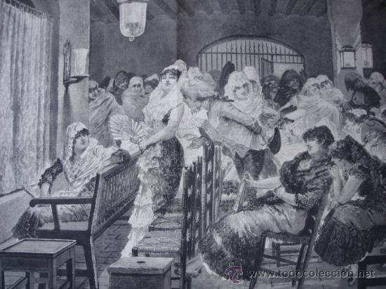 Arte: LA COMEDIA CASERA,LLOVERA,COSTUMBRES MADRILE&Ntilde;AS