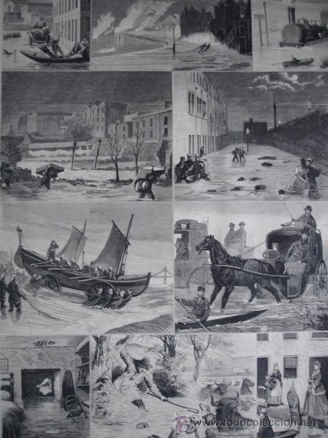 Arte: INGLATERRA,INUNDACIONES,WINDSOR,1875