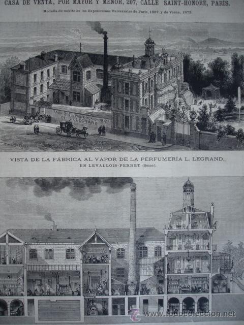 Art: PERFUMES,FABRICA LEGRANND,1875