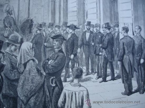 Arte: BARCELONA,LLEGADA MARINEZ CAMPOS,PACIFICACION DE CATALU&Ntilde;A,1875