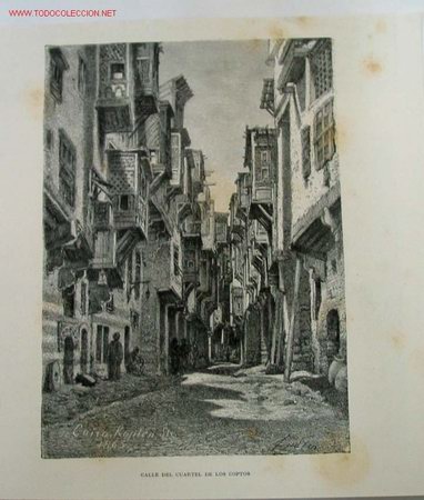 Arte: GRABADO EGIPTO. SIGLO XIX - Foto 1