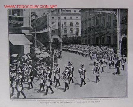 Art: REPRESENTACI&Oacute;N PICTORICA DE LA GUARDIA CIVIL EN UNA PROCESI&Oacute;N EN MARZO - MARQUES DE TOLOSA