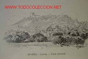Arte: MURCIA.- Lorca. Vista general. - Foto 1