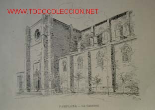 Arte: PAMPLONA.- La Catedral