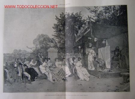 Arte: BELLAS ARTES - UNA REPRESENTACION JAPONESA.-