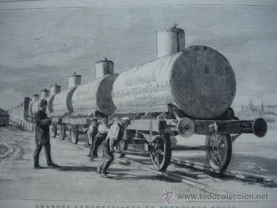 Arte: TRANSPORTE PETROLEO DESDE EL CAUCASO