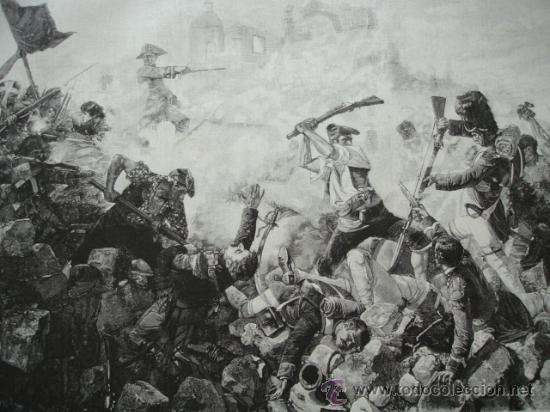 Arte: EL GRAN DIA DE GERONA.CESAR ALVAREZ DUMONT - Foto 1