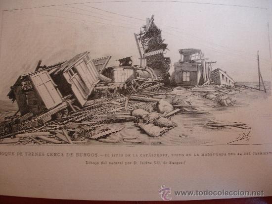 BURGOS,CHOQUE DE TRENES