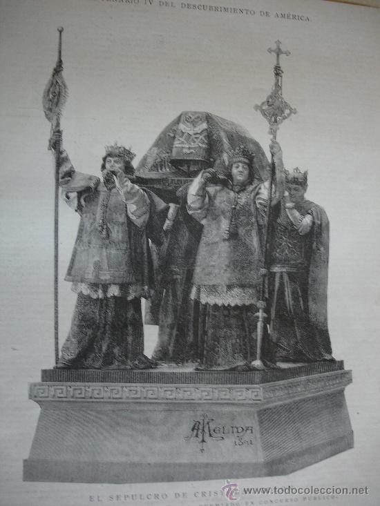 Arte: SEPULCRO DE CRISTOBAL COLON,PROYECTO DE ARTURO MELIDA