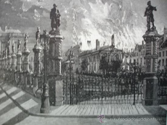 Arte: BRUSELAS.PALACIO ARENBERG,INCENDIO - Foto 1