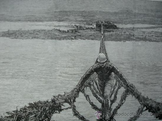 Arte: PUENTE DE RAMAS.RIO GILGIT - Foto 1
