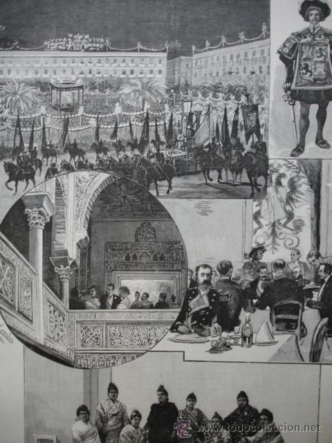 Arte: FIESTAS COLOMBINAS.SEVILLA - Foto 1