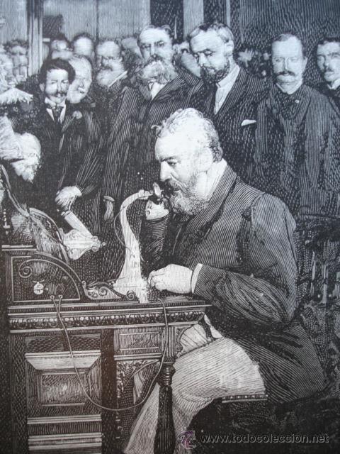 Art: NUEVA YORK.BELL HABLANDO POR TELEFONO