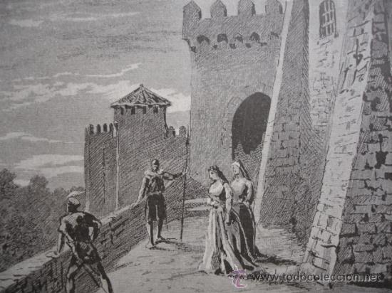 Arte: MEDINA SIDONIA,BLANCA DE BORBON EN EL CASTILLO