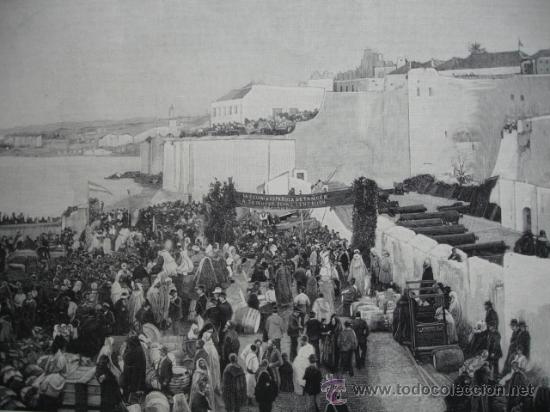 Arte: TANGER.LLEGADA SE&Ntilde;OR FIGUERA - Foto 1
