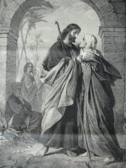 Arte: JESUS SUPLICANDO A LA VIRGEN.PLOCKHORST