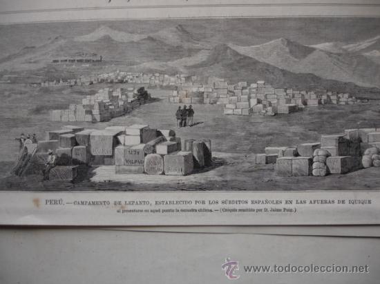 Art: PERU.CAMPAMENTO PIZARRO.IQUIQUE