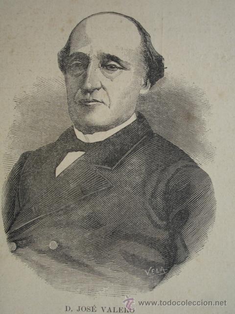 Kunst: JOSE VALERO.LA ILUSTRACION ESPA&Ntilde;OLA.S CALLEJA.1886.9X12.