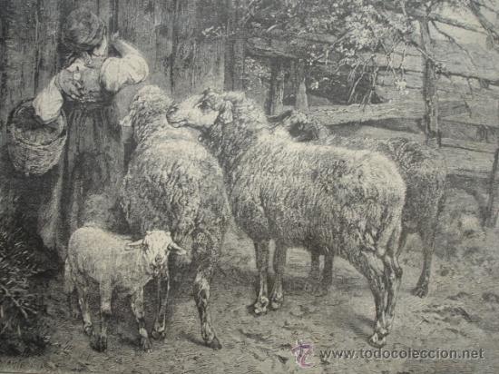 Arte: ABRA USTED MADRE.Z&Uuml;GEL.LA ILUSTRACION ESPA&Ntilde;OLA.S CALLEJA.1886.13X14