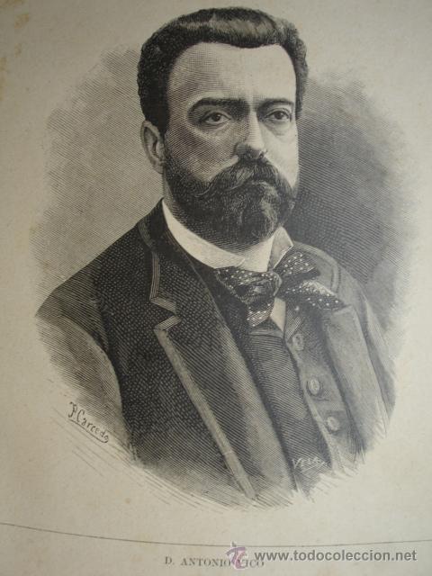 Kunst: ANTONIO VICO.LA ILUSTRACION ESPA&Ntilde;OLA.S CALLEJA.1886.13X14