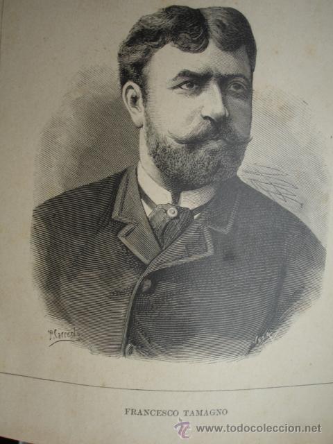 Kunst: FRANCESCO TAMAGNO.LA ILUSTRACION ESPA&Ntilde;OLA.S CALLEJA.1886.13X14