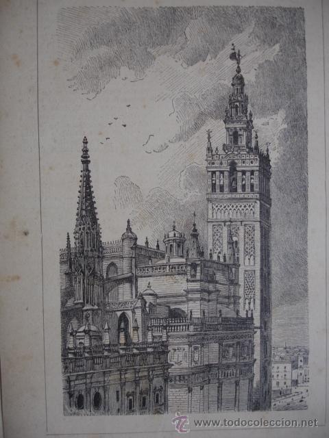 Art: SEVILLA.LA ILUSTRACION ESPA&Ntilde;OLA.S CALLEJA.1886.9X16